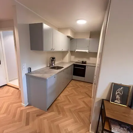 Pen I Et Koselig Nabolag Appartement